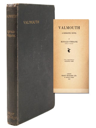 Item #345885 Valmouth. A Romantic Novel. Ronald Firbank