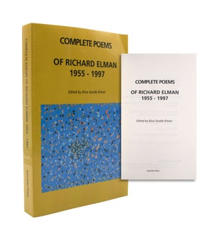 Item #346164 Complete Poems of Richard Elman 1955-1997. Richard Elman, Alice Goode-Elman, L S....