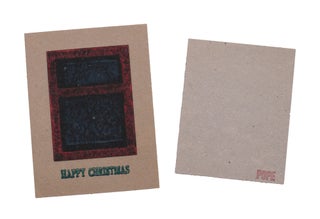 Item #346188 Dan Pope Christmas cards to Matthew Monahan. Matthew Monahan