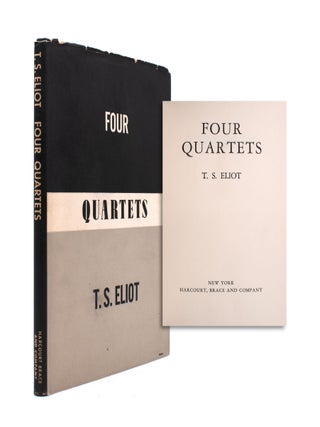 Item #346268 Four Quartets. T. S Eliot