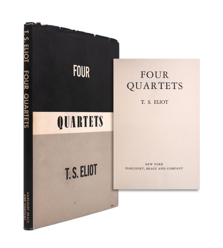 Item #346268 Four Quartets. T. S. Eliot.