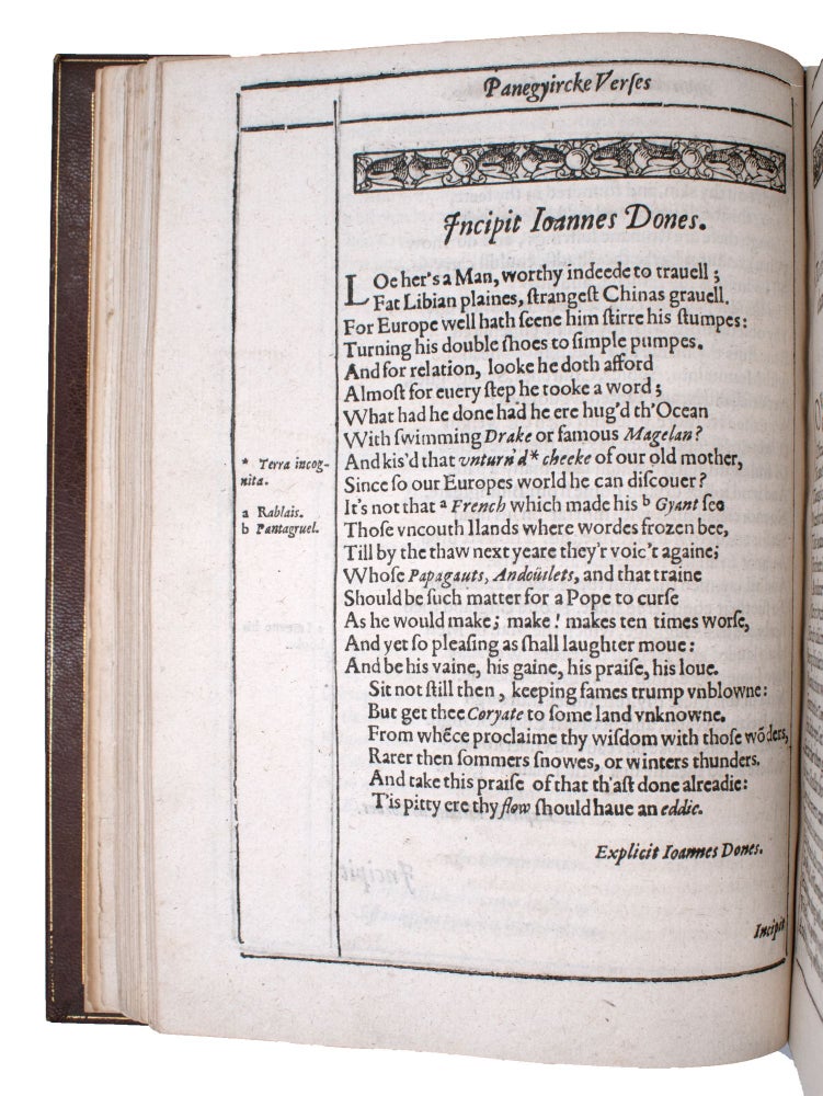 Coryats crudities; hastily gobled up in five moneths travells in France, Savoy, Italy, Rhetia... (4/5)