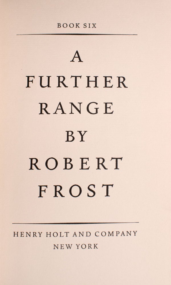 A Further Range