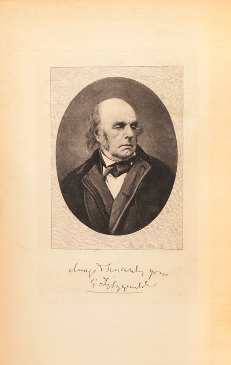 Rubáiyát of Omar Khayyám. English, French and German Translations Comparatively Arranged in Accordance with the Text of Edward Fitzgerald’s Version. With Further Selections, Notes, Biographies, Bibliography and Other Material Collected and Edited by Nathan Haskell Dole