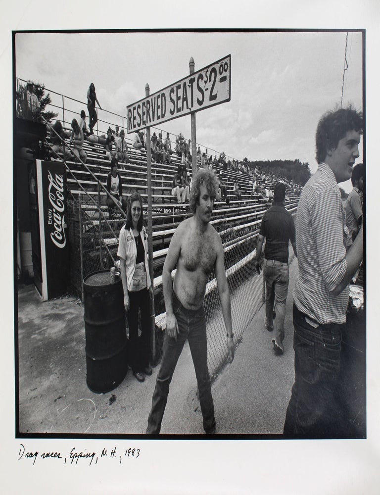 Item #346590 Drag Races, Epping, N.H., 1983. Roswell Angier.