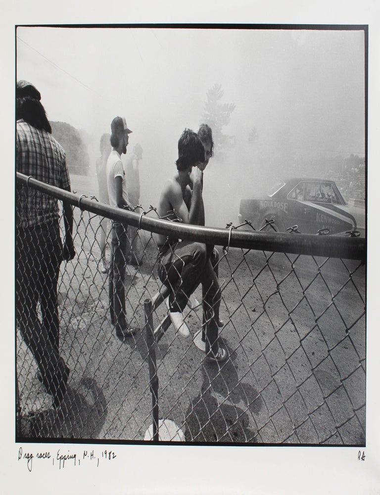 Item #346600 Drag Races, Epping, N.H., 1982. Roswell Angier.
