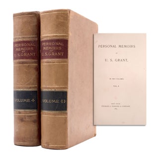Item #346630 Personal Memoirs of U.S. Grant. Ulysses S. Grant