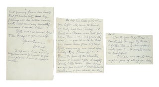 Item #346673 Fragment of an Autograph Letter, signed, "Mark" Samuel L. Clemens