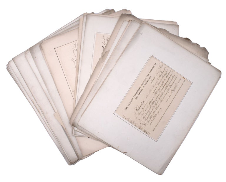 Sir David Wilkie archive of letters, including 13 ALS from Wilkie, received letters, ephemera, prints, and a pencil drawing of Sir Walter Scott