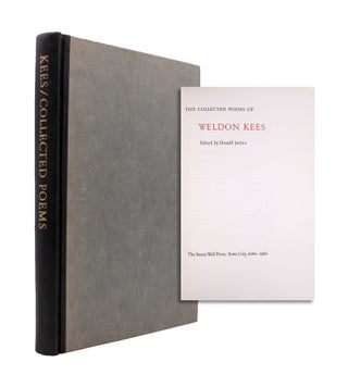 Item #346760 The Collected Poems of Weldon Kees. Edited by Donald Justice. Weldon Kees