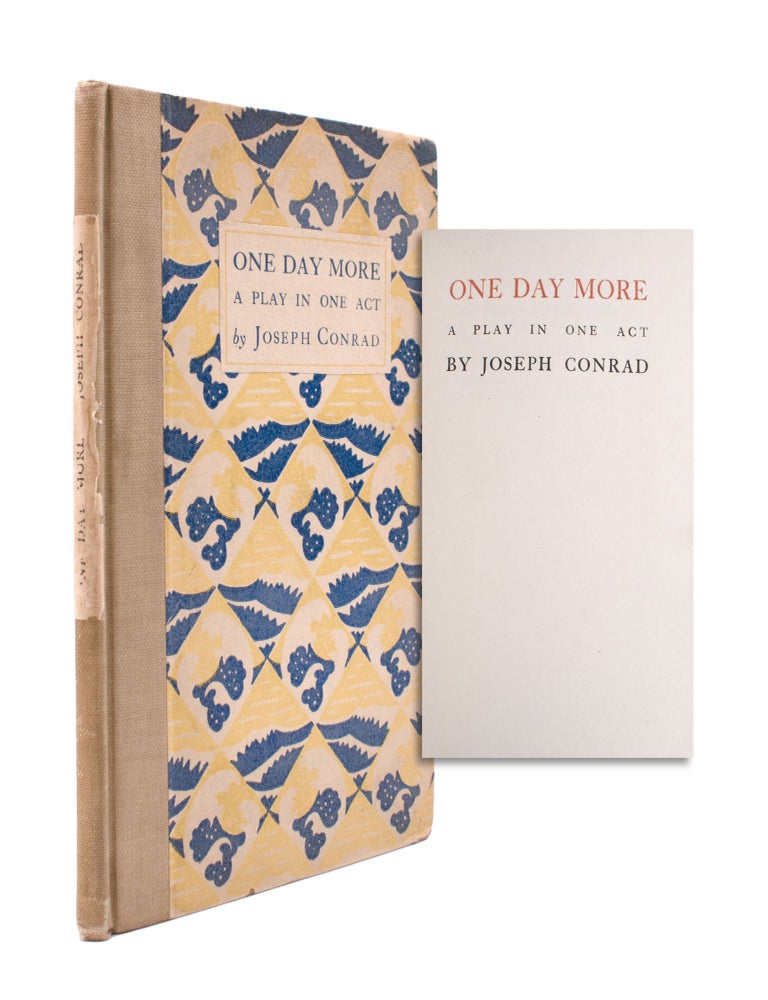 One Day More. A Play in One Act