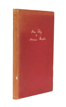 Item #34695 One Day. Hours Press, Norman Douglas