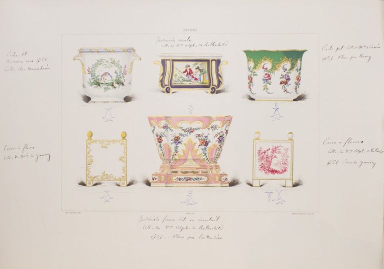 La Porcelaine Tendre de Sevres. Avec une Notice Historique (With an Historical Introduction) by Edouard Garnier