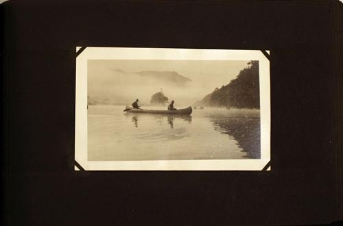 Photograph album of Scouting, camping, and other outdoor subjects