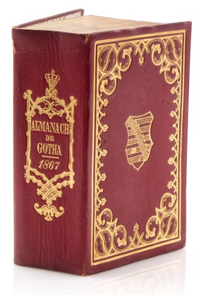Item #34928 Almanach de Gotha. Annuaire Diplomatique et Statistique pour l'Année 1867