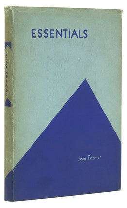 Item #35020 Essentials. Definitions and Aphorisms. Jean Toomer