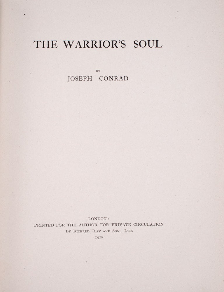 The Warrior’s Soul