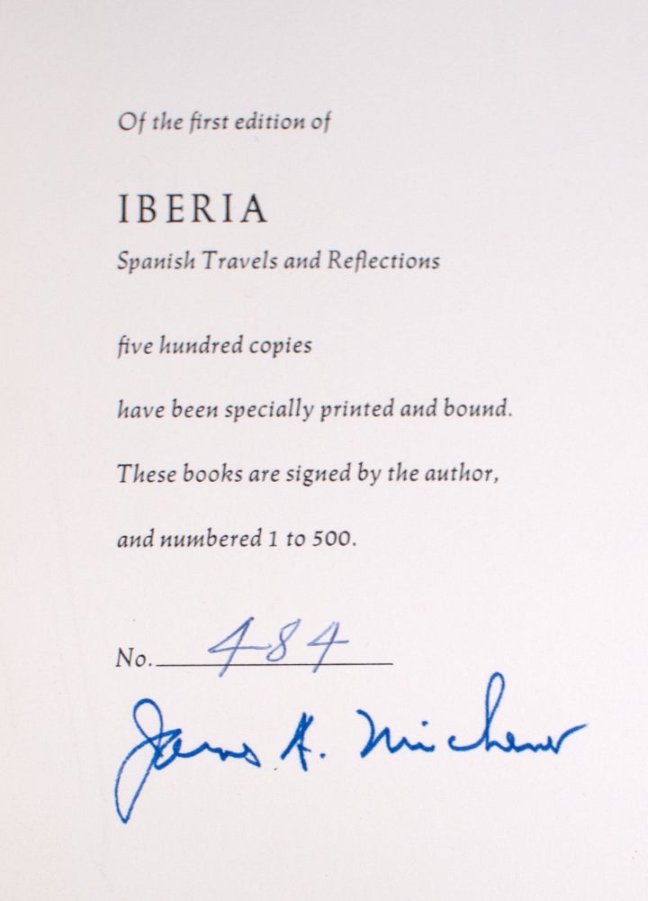 Iberia. Spanish Travels and Reflections