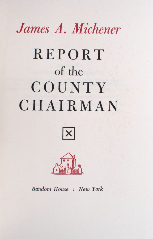 Report of the County Chairman
