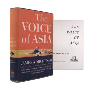 Item #351839 The Voice of Asia. James A. Michener