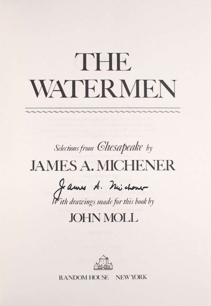 The Watermen … Drawings by John Moll