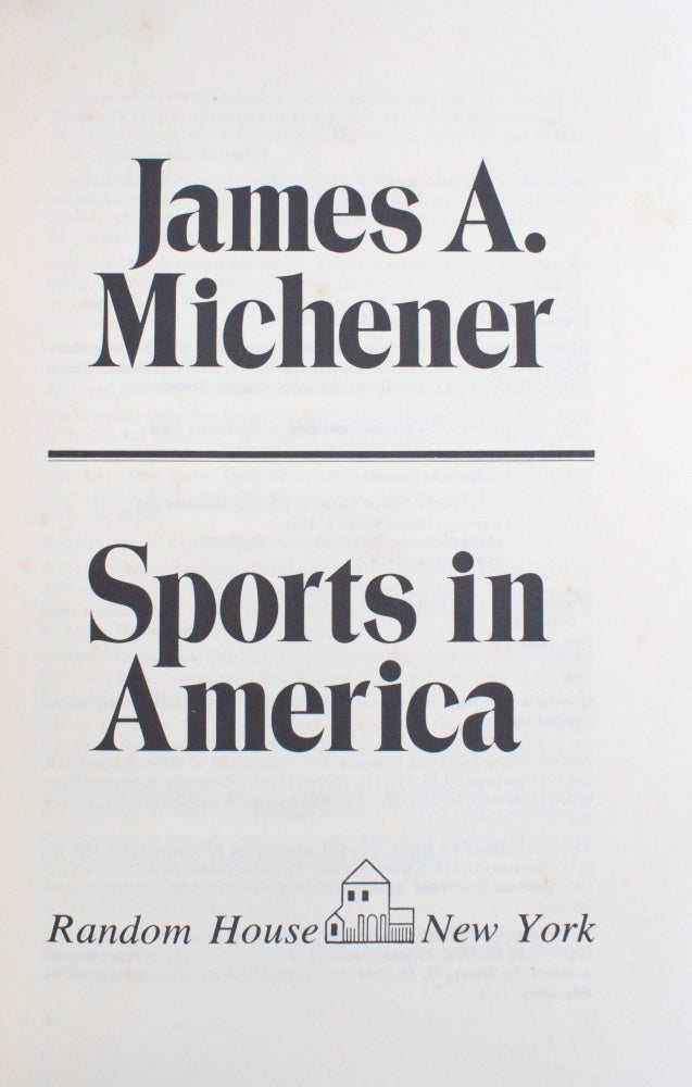 Sports in America