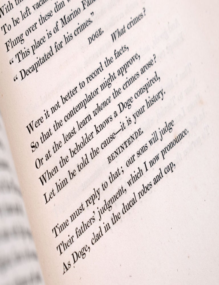 Marino Faliero, Doge of Venice. An Historical Tragedy, in Five Acts. With Notes. The Prophecy of Dante, A Poem