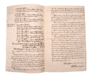 Manuscript document Signed by Charles Thomson, as Secretary of the Continental Congress, listing and requisitioning supplies for the Continental Army