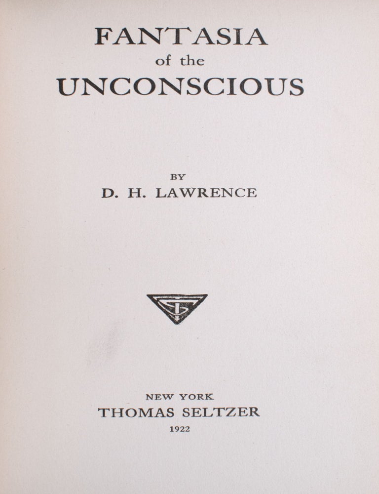 Fantasia of the Unconscious