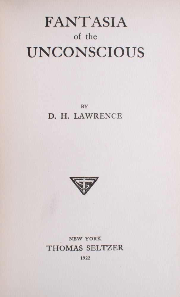 Fantasia of the Unconscious