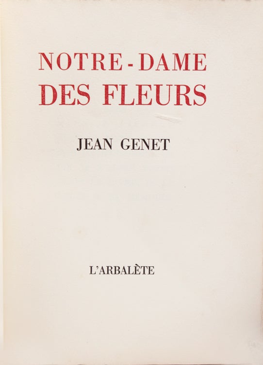 Notre Dame des Fleurs