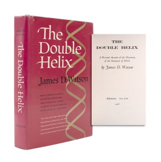Item #352266 The Double Helix. A Personal Account of the Discovery of the Structure of DNA. James...