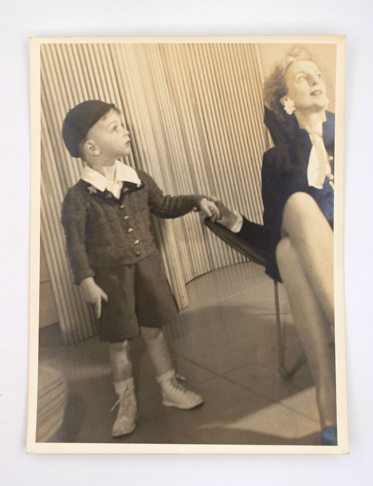 Item #352267 Photograph of Kay Boyle and Her Son, Ian Savin Franckenstein. Berenice Abbott.