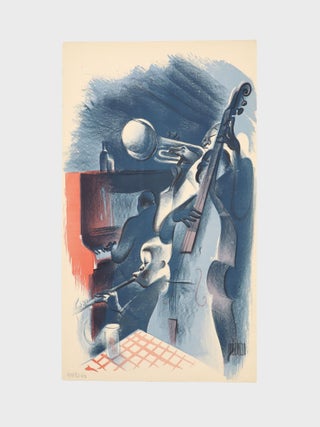 Item #352312 [JAM SESSION] [by] Al Hirschfeld. American Art, Al Hirschfeld
