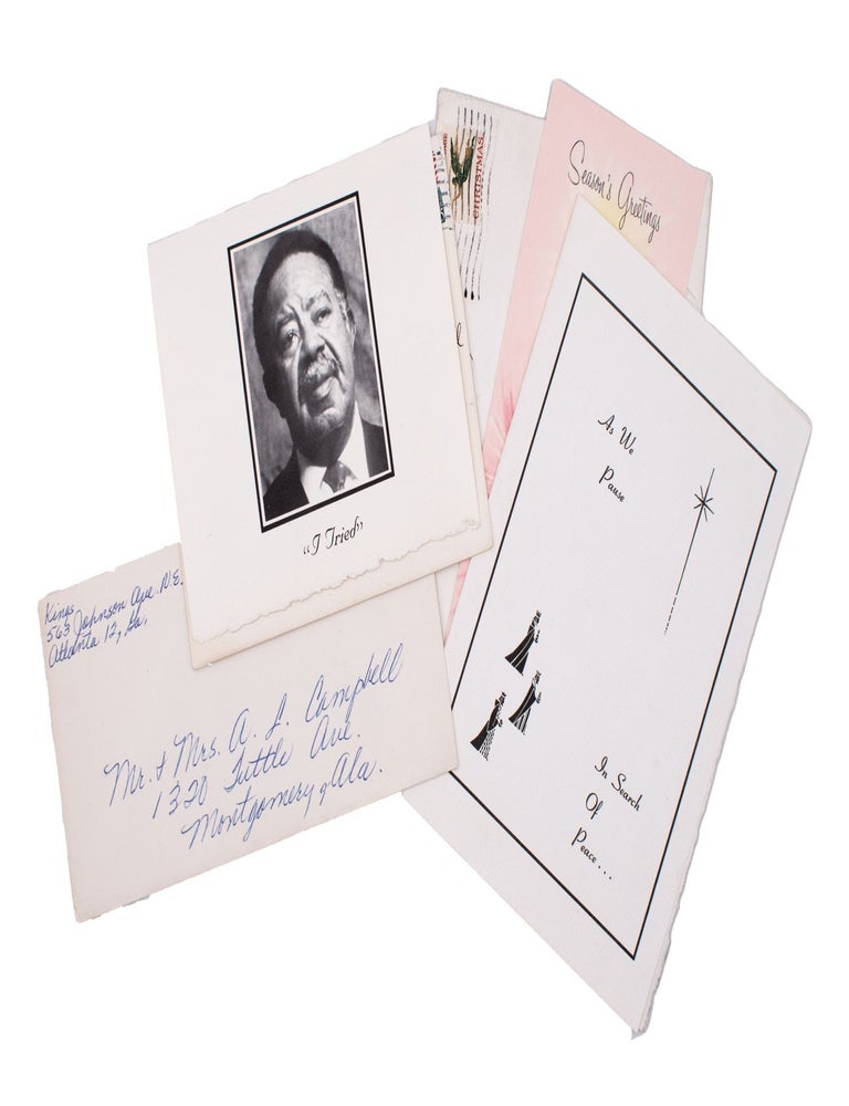 [Small archive relating to Martin Luther King, Jr. and his Dexter Avenue Baptist Church, from the papers of Alfonso and Lucy Campbell]