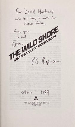 Item #352453 The Wild Shore. Kim Stanley Robinson