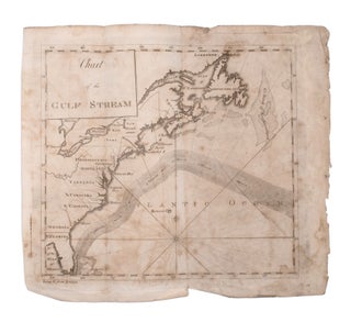 Item #352454 Chart of the Gulf Stream. Benjamin Franklin