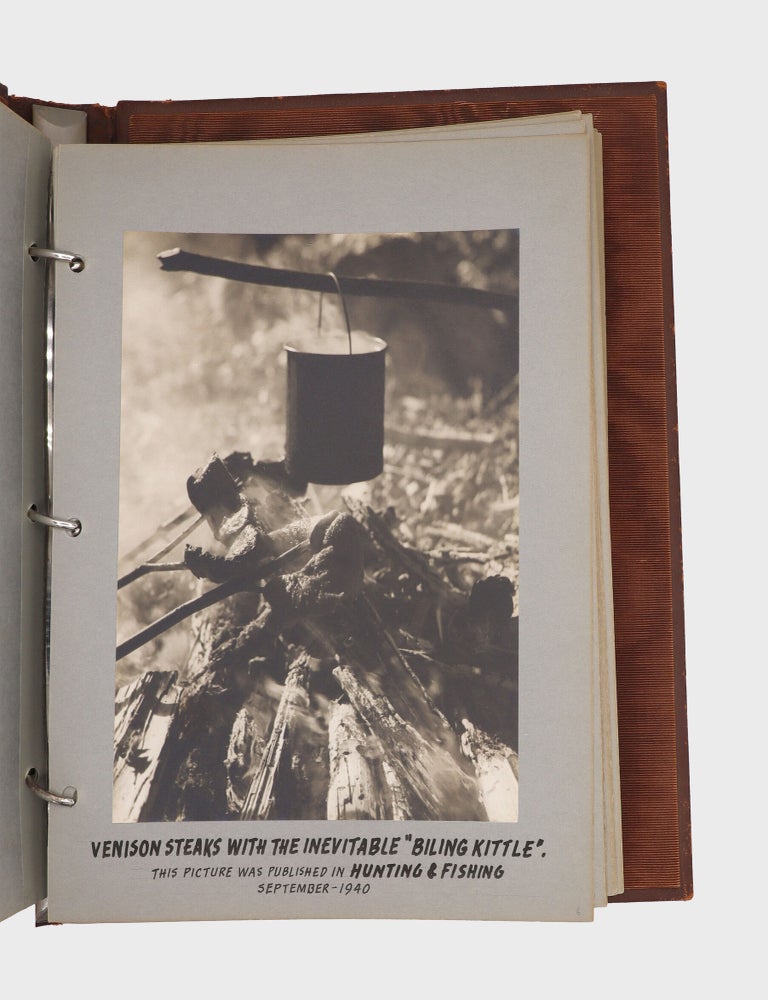 [Photograph album] Beaver Brook Camp, Riley Brook, New Brunswick [and:] Sisson Lake Camp, Nictau, New Brunswick, Canada