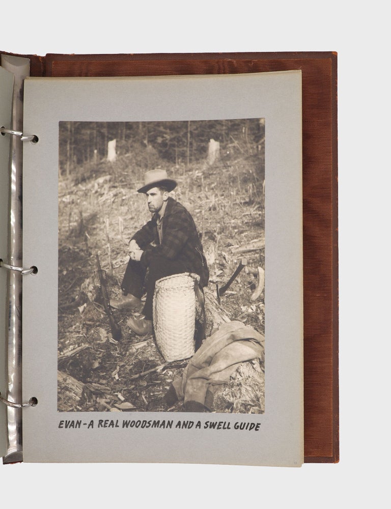 [Photograph album] Beaver Brook Camp, Riley Brook, New Brunswick [and:] Sisson Lake Camp, Nictau, New Brunswick, Canada