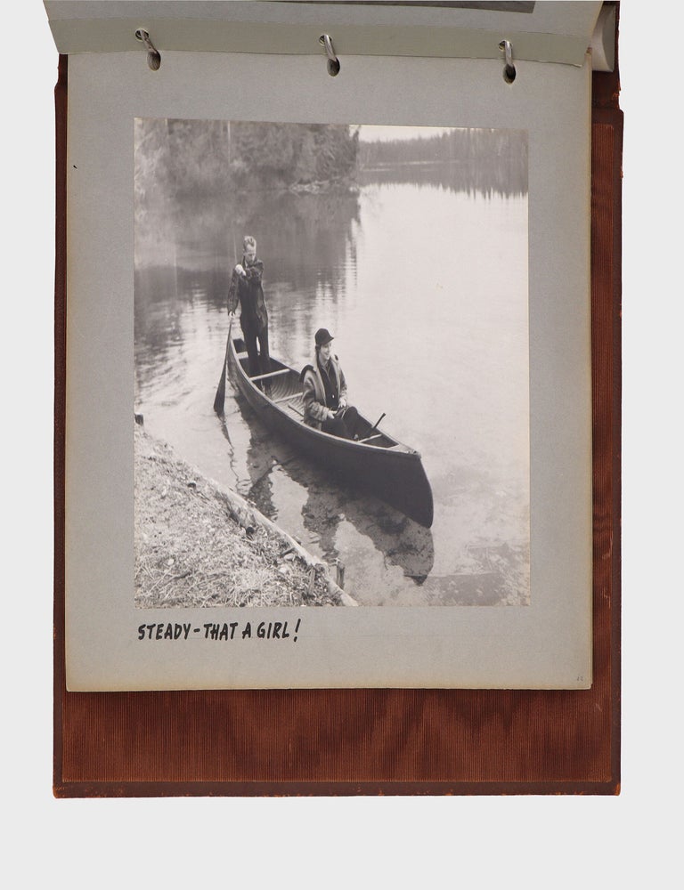 [Photograph album] Beaver Brook Camp, Riley Brook, New Brunswick [and:] Sisson Lake Camp, Nictau, New Brunswick, Canada