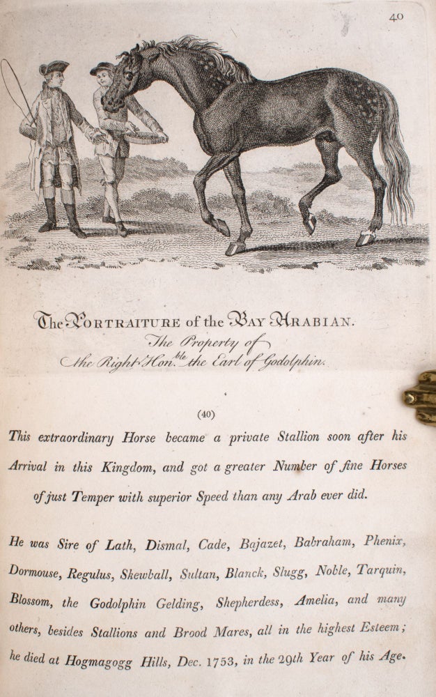 The Sportsman's Companion: or Portraitures, pedigrees and performances, of the most eminent Race Horses & Stallions, represented in variety of attitudes. Interspersed with tail-pieces & embellishments alluding to the sport. Calculated for the utility and entertainment of the nobility, gentry, breeders, &c