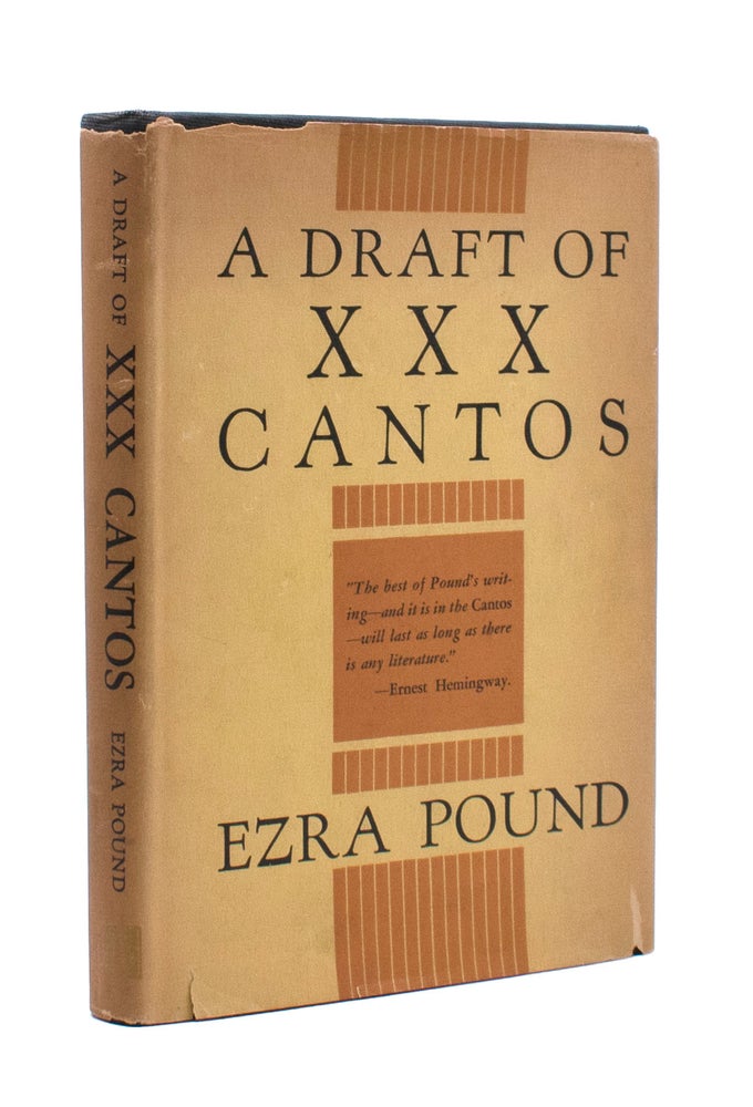 A Draft of XXX Cantos