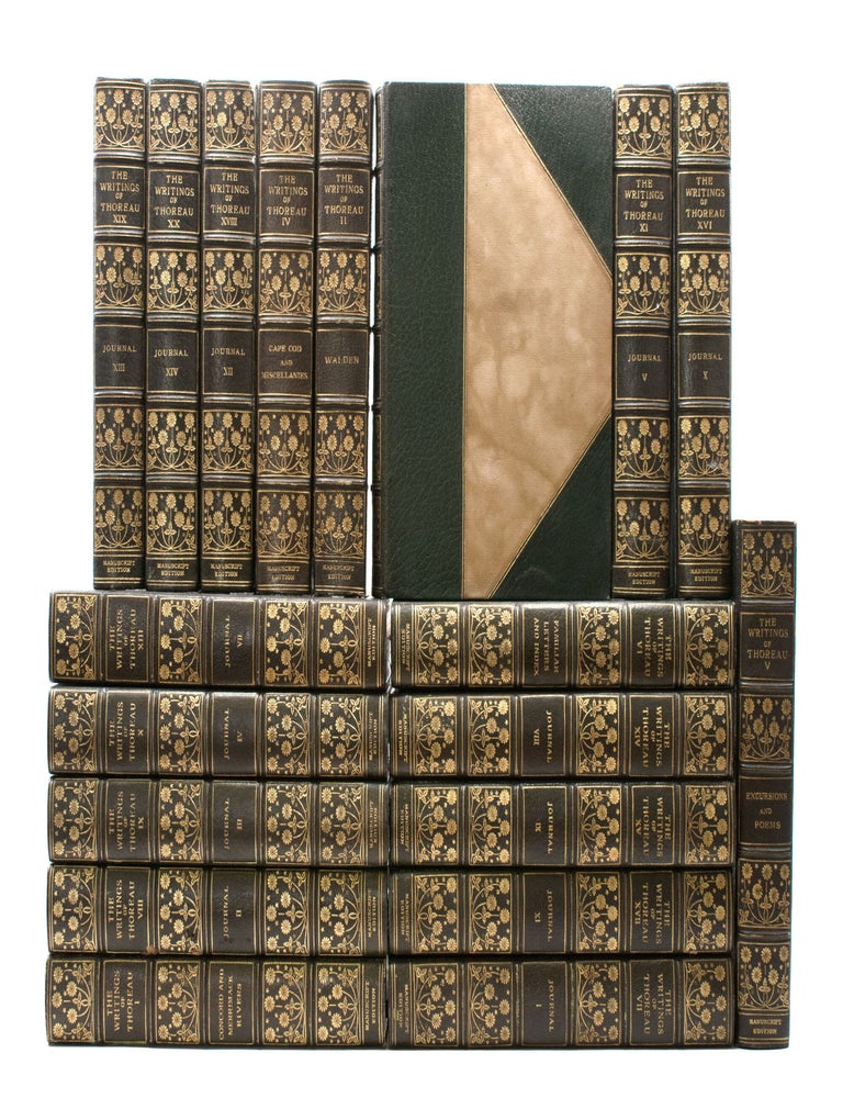 Autograph Manuscript from Excursions [inserted in:] The Writings in Twenty Volumes