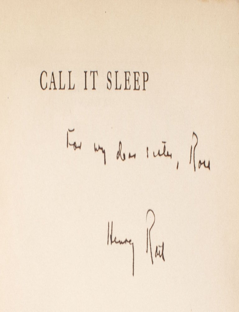 Call it Sleep