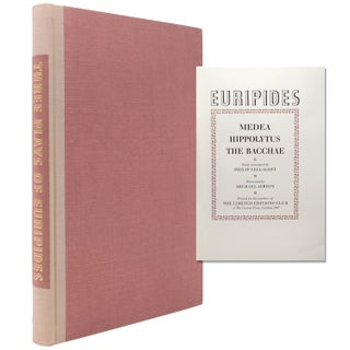 Item #352832 Euripides: the Three Plays "Medea", "Hippolytus" and "The Bacchae. Euripides