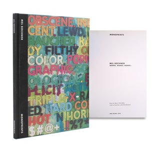 Item #352955 Mel Bochner: Monoprints: Words, Words, Words. Mel Bochner, Barry Schwabsky
