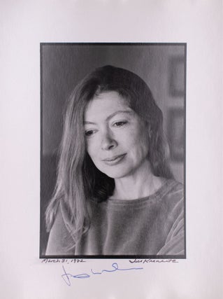 Item #353186 Joan Didion at Home in Malibu. Joan Didion, Jill Krementz