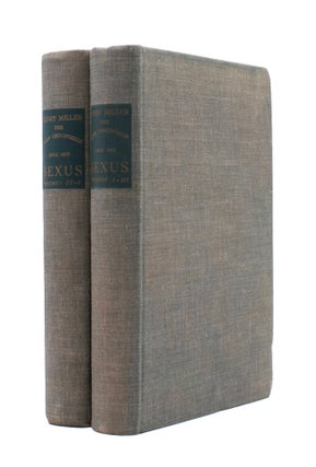 Item #353232 Sexus. The Rosy Crucifixion. [Vol. One to Three; [with] Vol. Four and Five] [Limited...