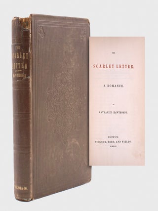 Item #353256 The Scarlet Letter. A Romance. Nathaniel Hawthorne