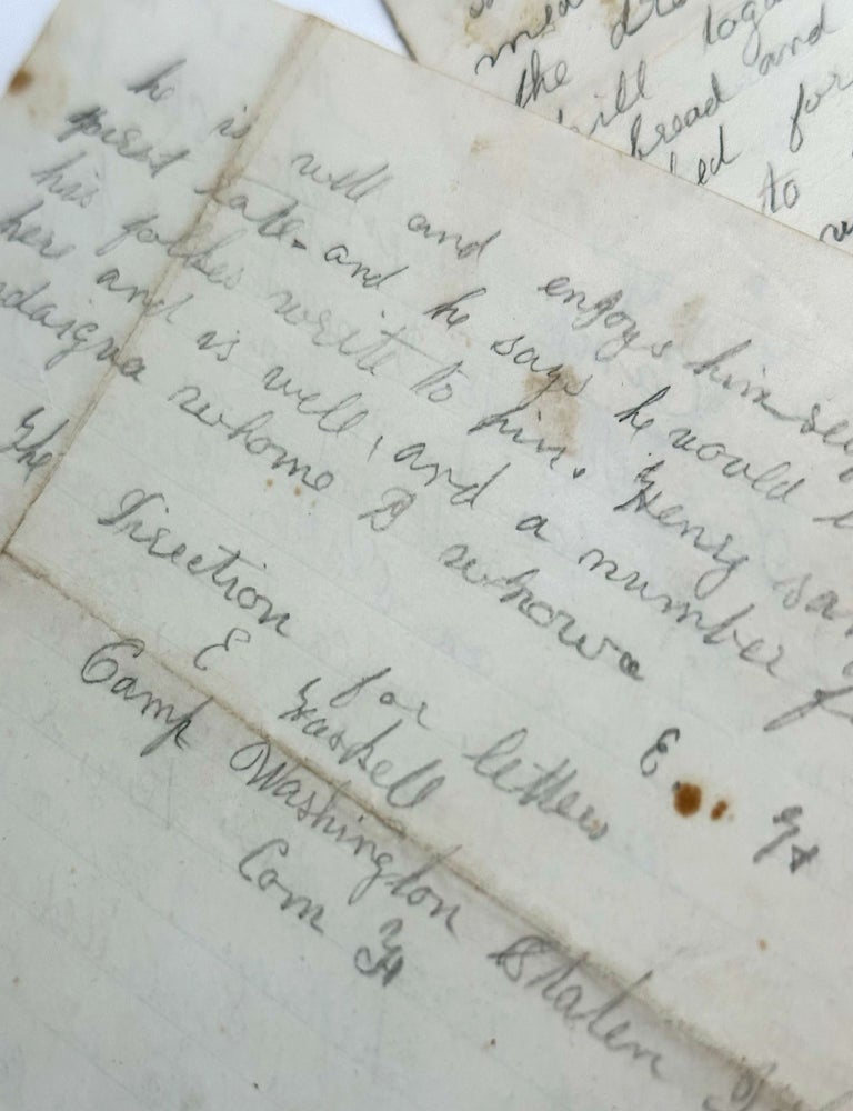 Archive of 75 war-date autograph letters signed, nearly all to his ...